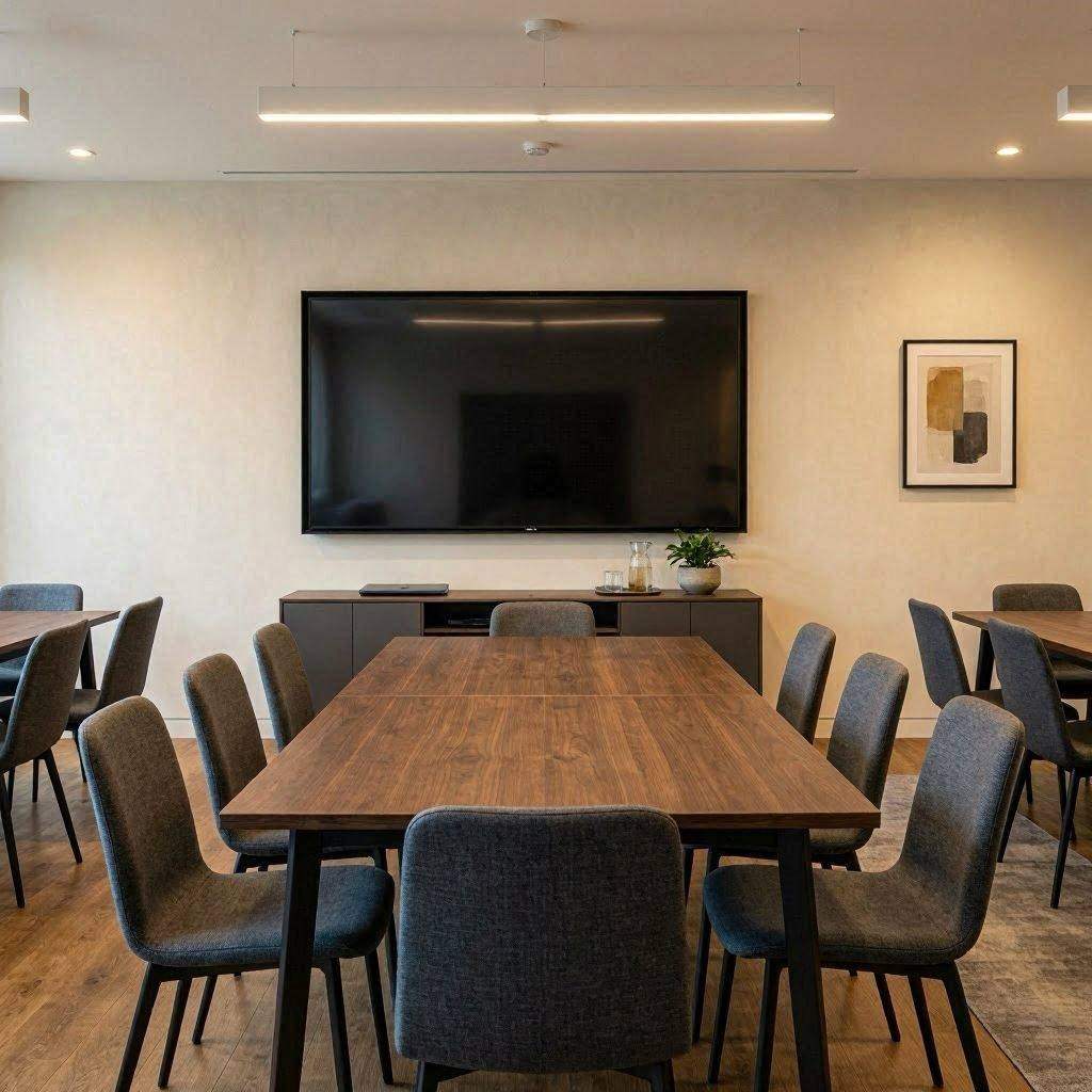 会议预约冲突期间财务部门怎样界定写字楼办公员工健康监测的处理范围